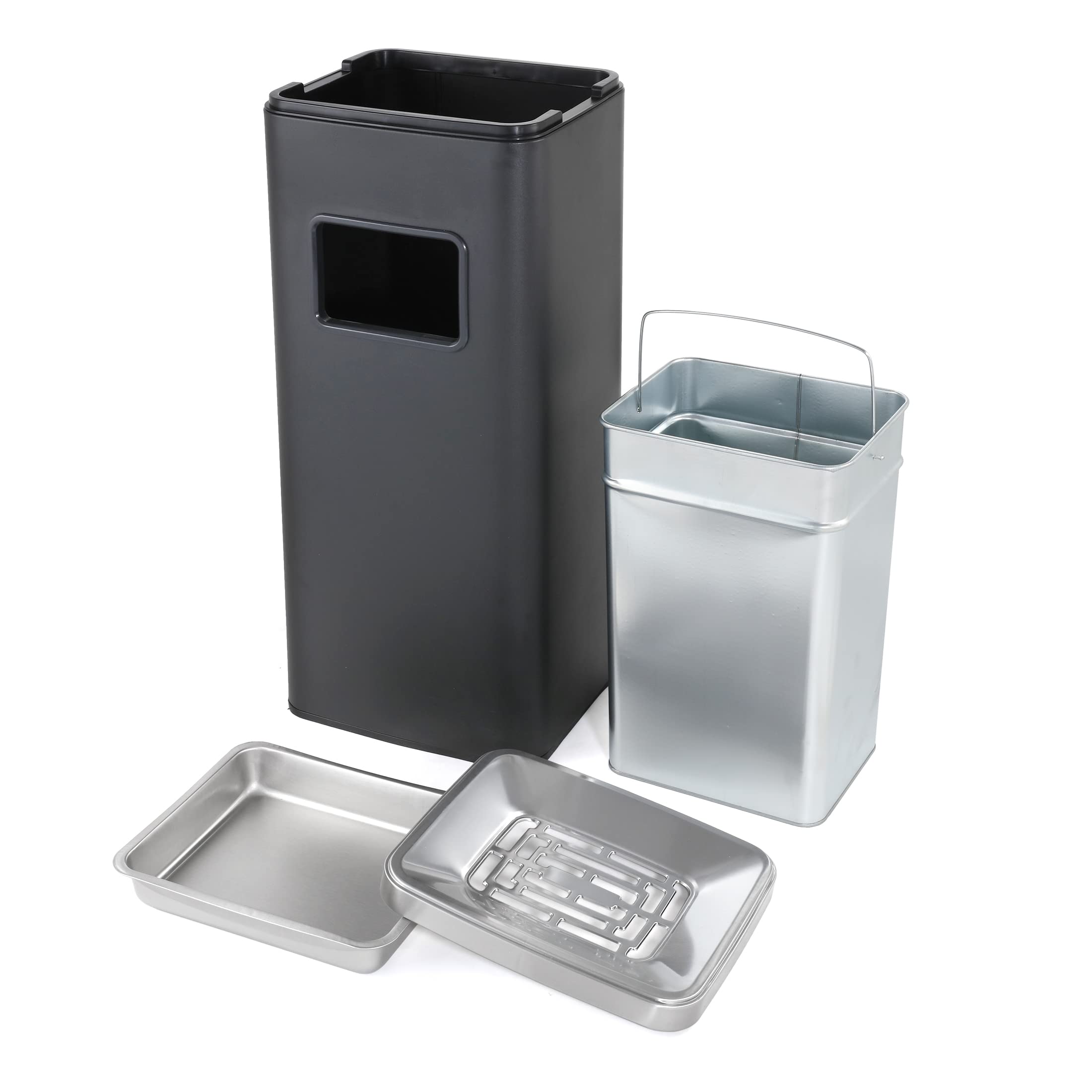 屋外用ゴミ箱！！【ツヤ消しブラック】